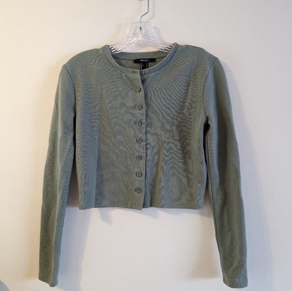 Forever21 Green Knit Set Size Small - Picture 3 of 7